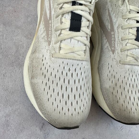 Brooks Ghost 16 Mens Size 9 D Beige Athletic Running Walking Shoes Sneakers main image 7